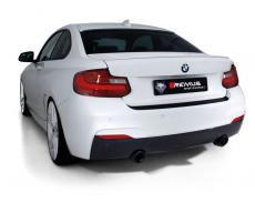 Remus Duplex-Endschalld�mpfer (ohne Endrohre) m. int. Klappe