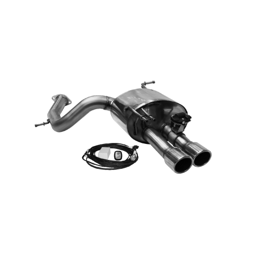 Bastuck Endschalldämpfer 2x90mm (Klappe)