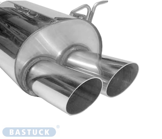 Bastuck Endschalldämpfer 2x76mm
