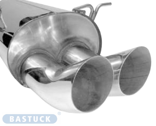 Bastuck Endschalldämpfer 2x76mm DTM