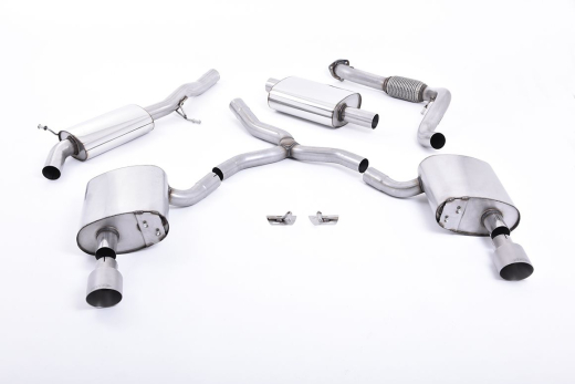Milltek Komplettanlage 2x100mm GT Titanium