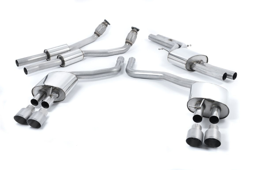 Milltek Komplettanlage 2x100mm GT Titanium