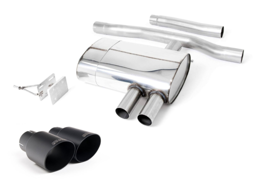 Milltek Komplettanlage 2x90mm GT Black