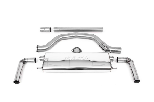 Milltek Duplex-Komplettanlage je 115mm GT Titanium
