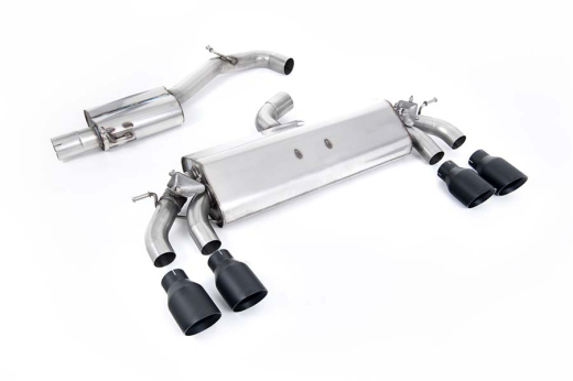 Milltek Komplettanlage je 2x 100mm GT Black