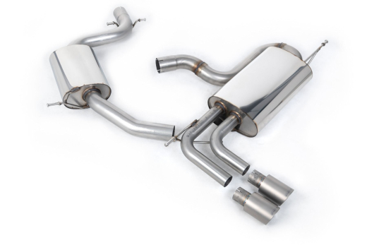 Milltek Komplettanlage 2x80mm GT Titanium