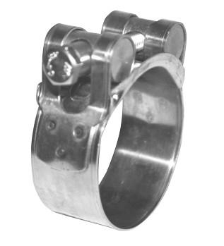 Bastuck Bandschelle Edelstahl 52-55mm