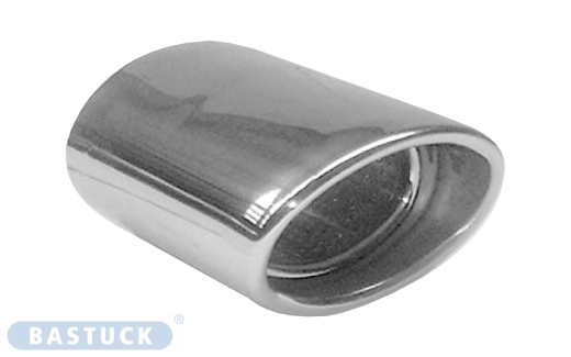 Bastuck Endrohr gerade Oval mit Einsatz 120x80mm