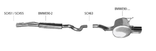 Bastuck Vorschalldämpfer