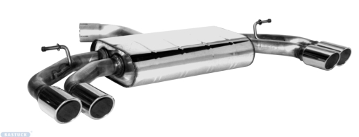 Bastuck Duplex-Endschalldämpfer je 2x76mm