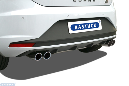 Bastuck Duplex-Endschalldämpfer je 2x76mm