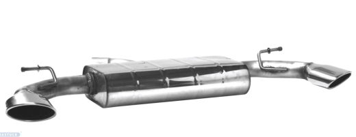 Bastuck Duplex-Endschalldämpfer je 130x70mm