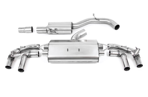 Milltek Duplex-Komplettanlage je 115mm GT Titanium