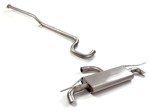 Ragazzon Mittelrohr + Duplex-Endschalldämpfer (für Original)