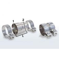 HJS Adapter-Stck (Edelstahl) 76/65mm
