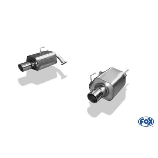 Fox Duplex-Endschalldämpfer je 1x100mm