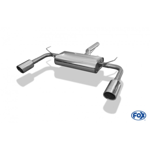 Fox Duplex-Endschalldämpfer je 1x100mm