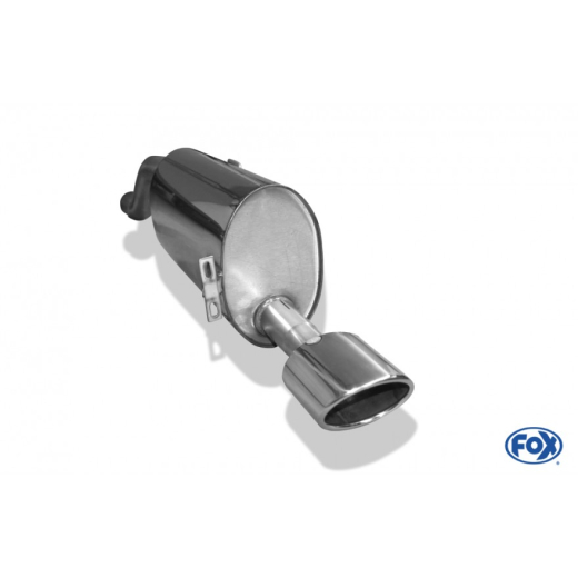 Fox Endschalldämpfer 115x85mm