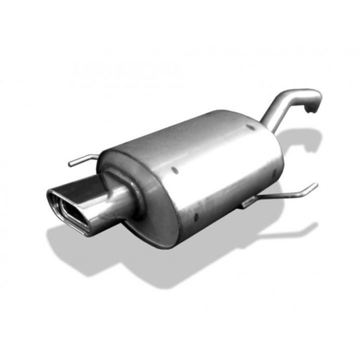 Fox Endschalldämpfer 135x80mm