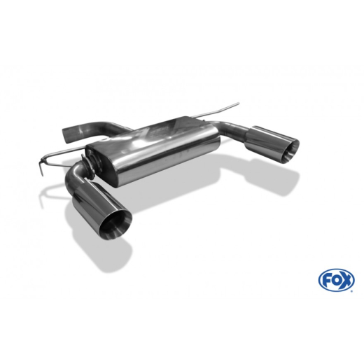 Fox Duplex-Endschalldämpfer je 1x100mm
