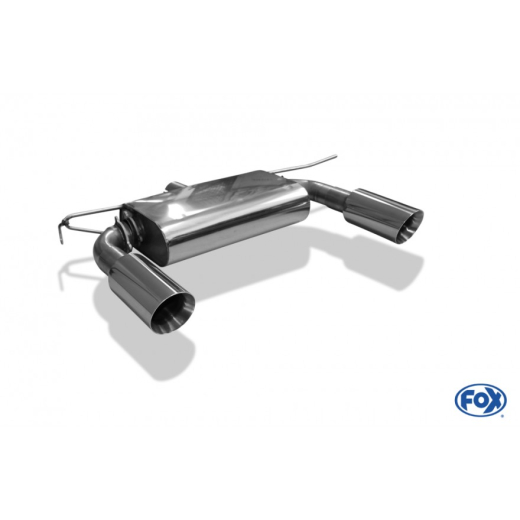 Fox Duplex-Endschalldämpfer je 1x100mm