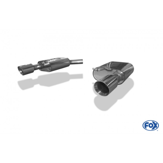 Fox Duplex-Endschalldämpfer je 1x100mm