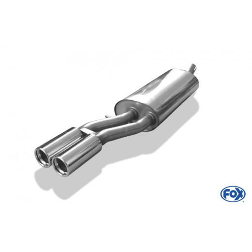 Fox Endschalldämpfer 2x76mm