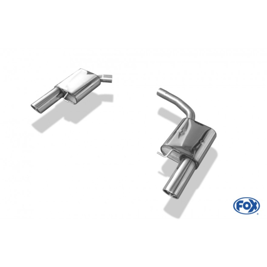 Fox Duplex-Endschalldämpfer je 100mm
