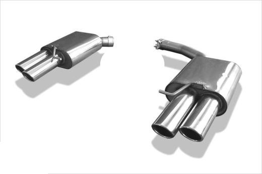 Fox Duplex-Endschalldämpfer je 2x88x74mm
