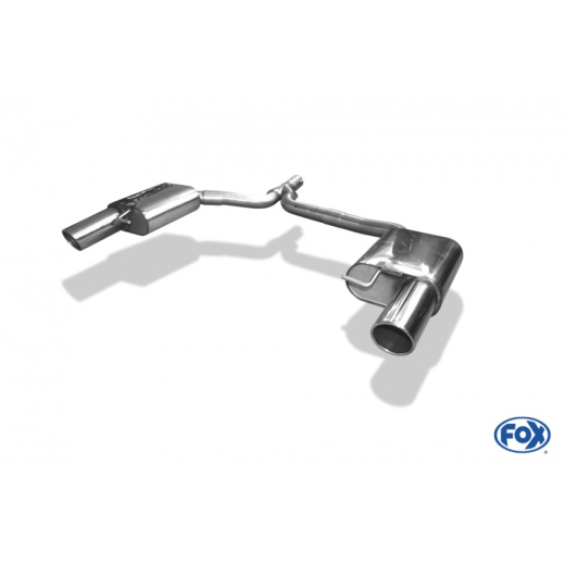 Fox Duplex-Endschalldämpfer je 100mm