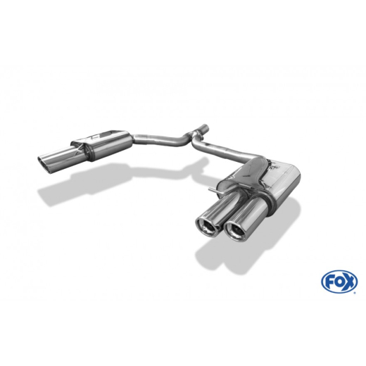 Fox Duplex-Endschalldämpfer je 2x90mm