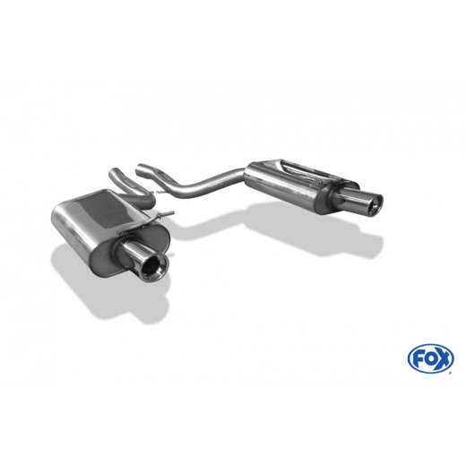 Fox Duplex-Endschalldämpfer je 1x90mm