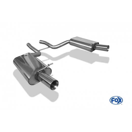 Fox Duplex-Endschalldämpfer je 1x100mm