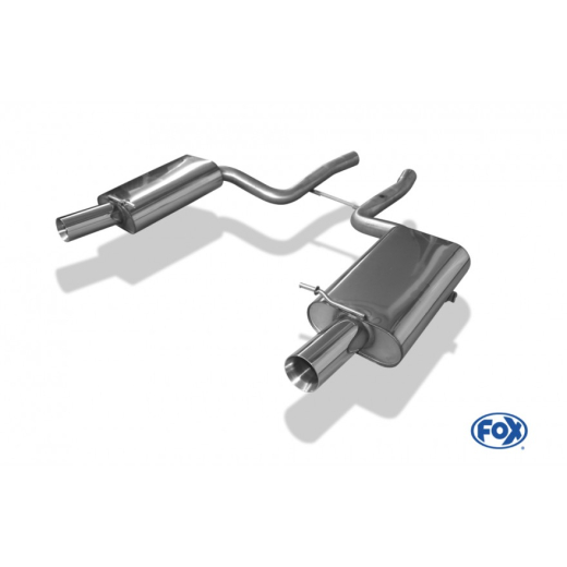 Fox Duplex-Endschalldämpfer je 1x100mm