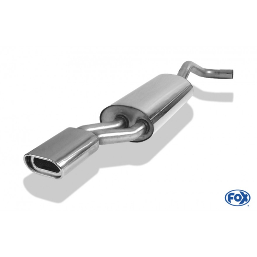 Fox Endschalldämpfer 1x135x80mm