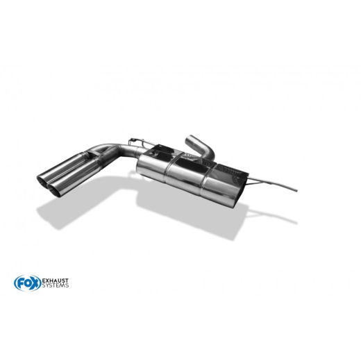 Fox Endschalldämpfer 2x80mm