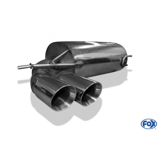 Fox Endschalldämpfer 2x90mm