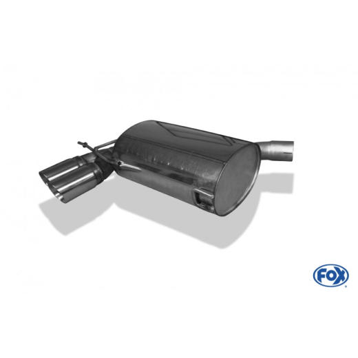 Fox Endschalldämpfer 2x90mm