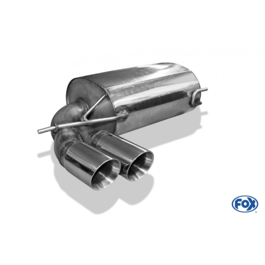 Fox Endschalldämpfer 2x90mm
