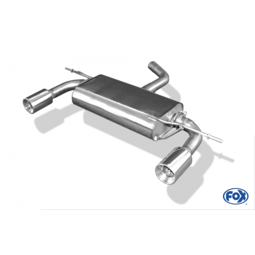Fox Duplex-Endschalldämpfer je 1x90mm