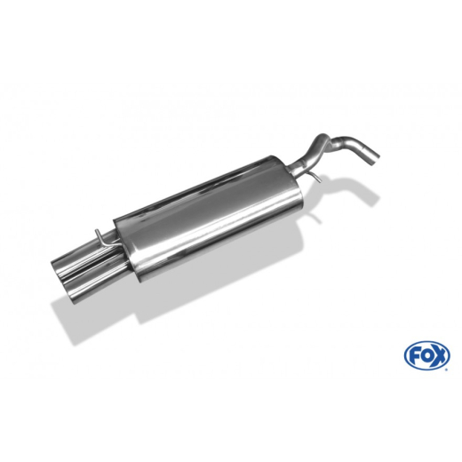 Fox Endschalldämpfer 2x76mm