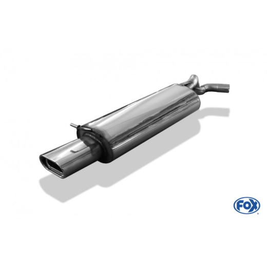 Fox Endschalldämpfer 135x80mm