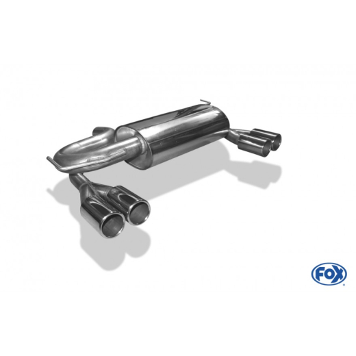 Fox Duplex-Endschalldämpfer je 2x76mm