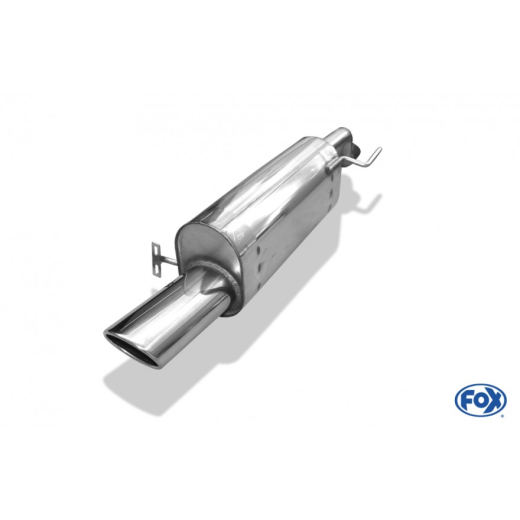 Fox Endschalldämpfer 115x85mm oval