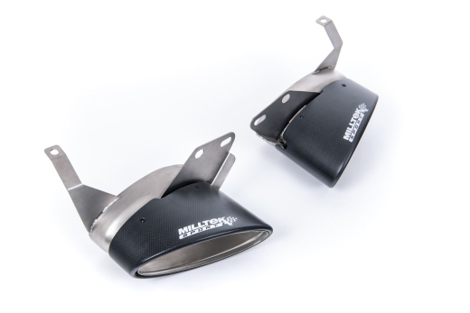 Milltek Duplex Endrohrsatz Oval Carbon