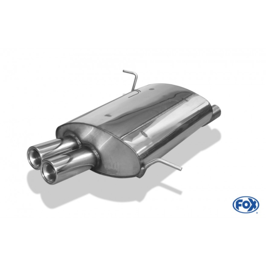 Fox Endschalldämpfer 2x70mm