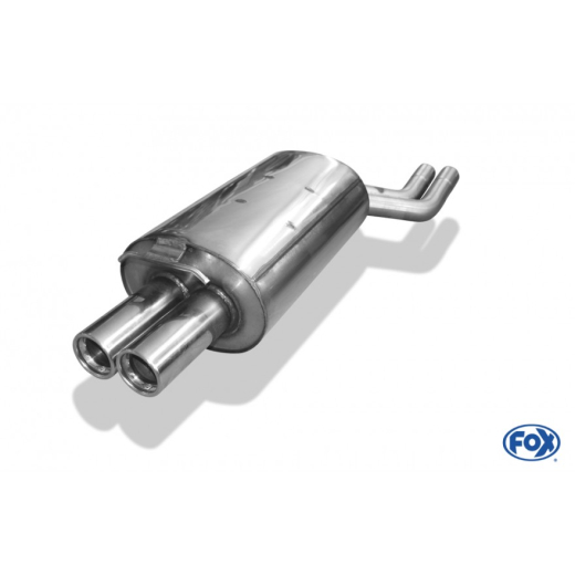 Fox Endschalldämpfer 2x76mm