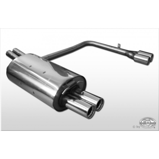 Fox Duplex-Endschalldämpfer je 2x76mm