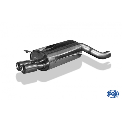 Fox Endschalldämpfer 2x90mm