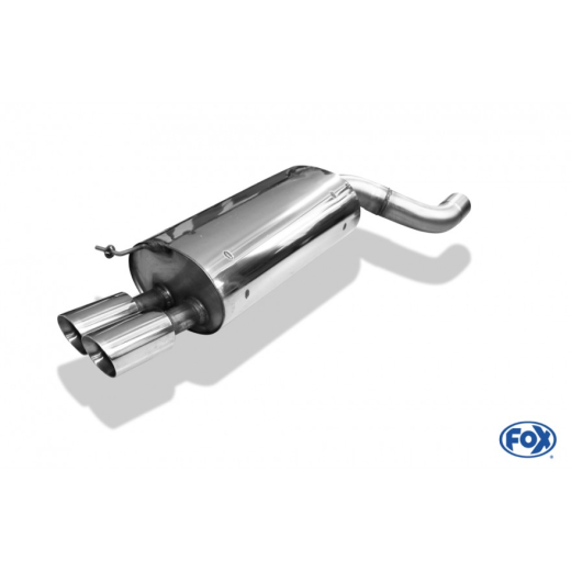 Fox Endschalldämpfer 2x90mm